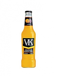 VK Orange and Passionfruit 24 x 275ml bottles